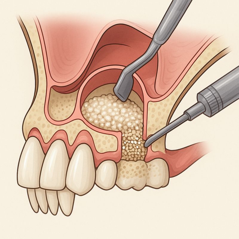 ניתוח הרמת סינוס פתוחה הרמת סינוס פתוחה